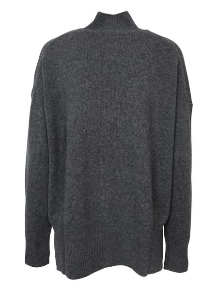 JIL SANDER Turtle Neck Knitwear for Women - Grey 21FW