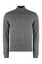 THE (ALPHABET) Cashmere Blend Turtleneck Sweater - Grey