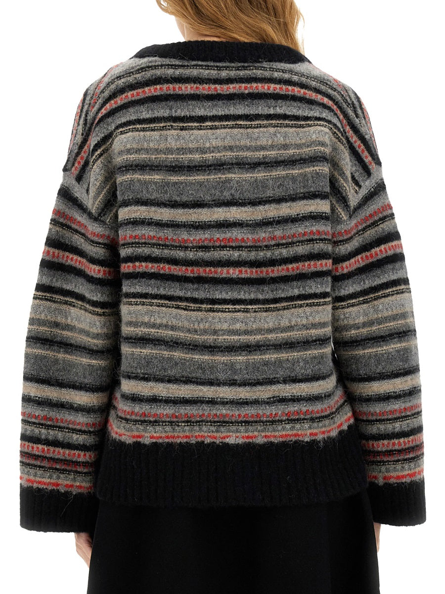 GANNI Boxy Fit Cardigan - Women's S