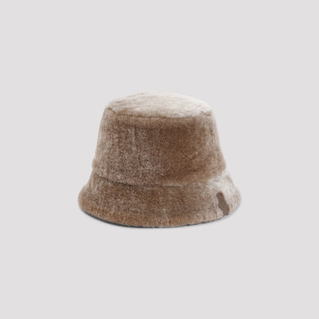 LOEWE Shearling Bucket Hat for Women - Fall/Winter 2024