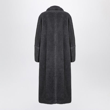 MAX MARA Oversized Teddy Jacket in Wool and Alpaca