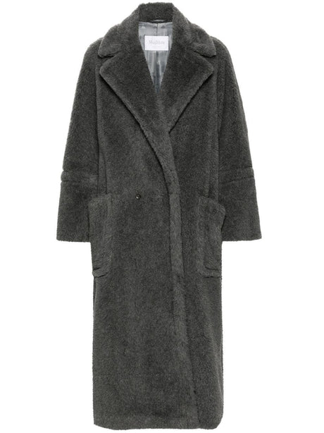 MAX MARA Oversized Wool and Alpaca Teddy Jacket