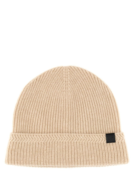 TOM FORD Luxurious Cashmere Blend Beanie Hat