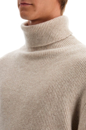 TOM FORD Cashmere and Silk Turtleneck Sweater - Loose Fit