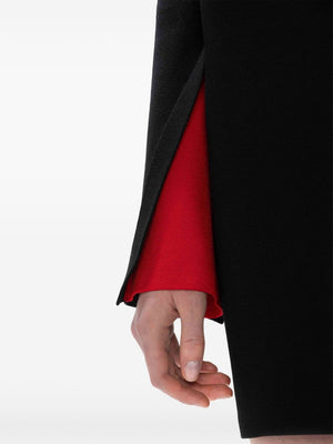 JW ANDERSON Contrast Cuff Fitted Dress