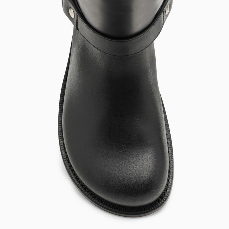 LOEWE Black Leather Biker Boot from Paulas Ibiza Capsule for Women