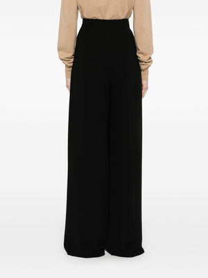 MAX MARA Wide Cady Trousers for Women - Fall/Winter 2024