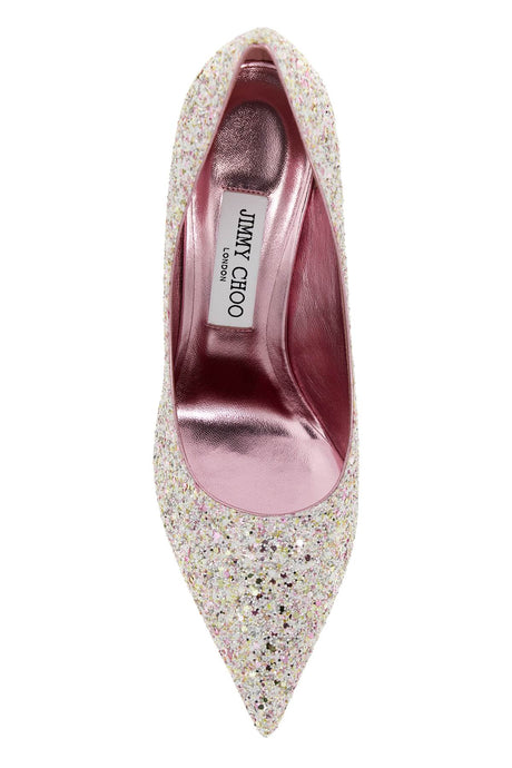 JIMMY CHOO Glamorous Pink High Heel Pumps for Women - FW24 Collection