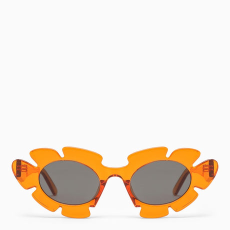 LOEWE Geometric Orange Sunglasses for Women - FW23 Collection