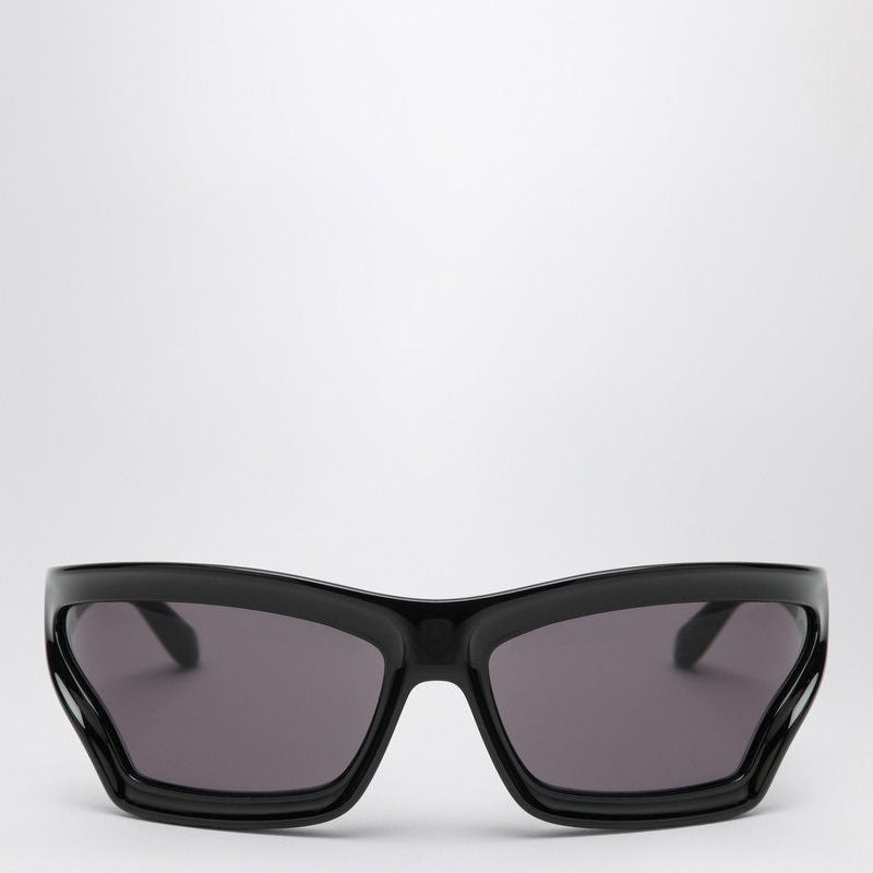 LOEWE Sleek Black Arch-Shaped Sunglasses