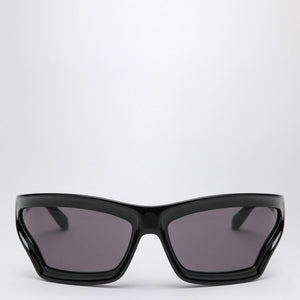 LOEWE Sleek Black Arch-Shaped Sunglasses