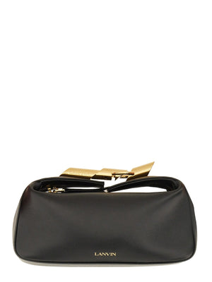 LANVIN Elegant Leather Clutch Handbag