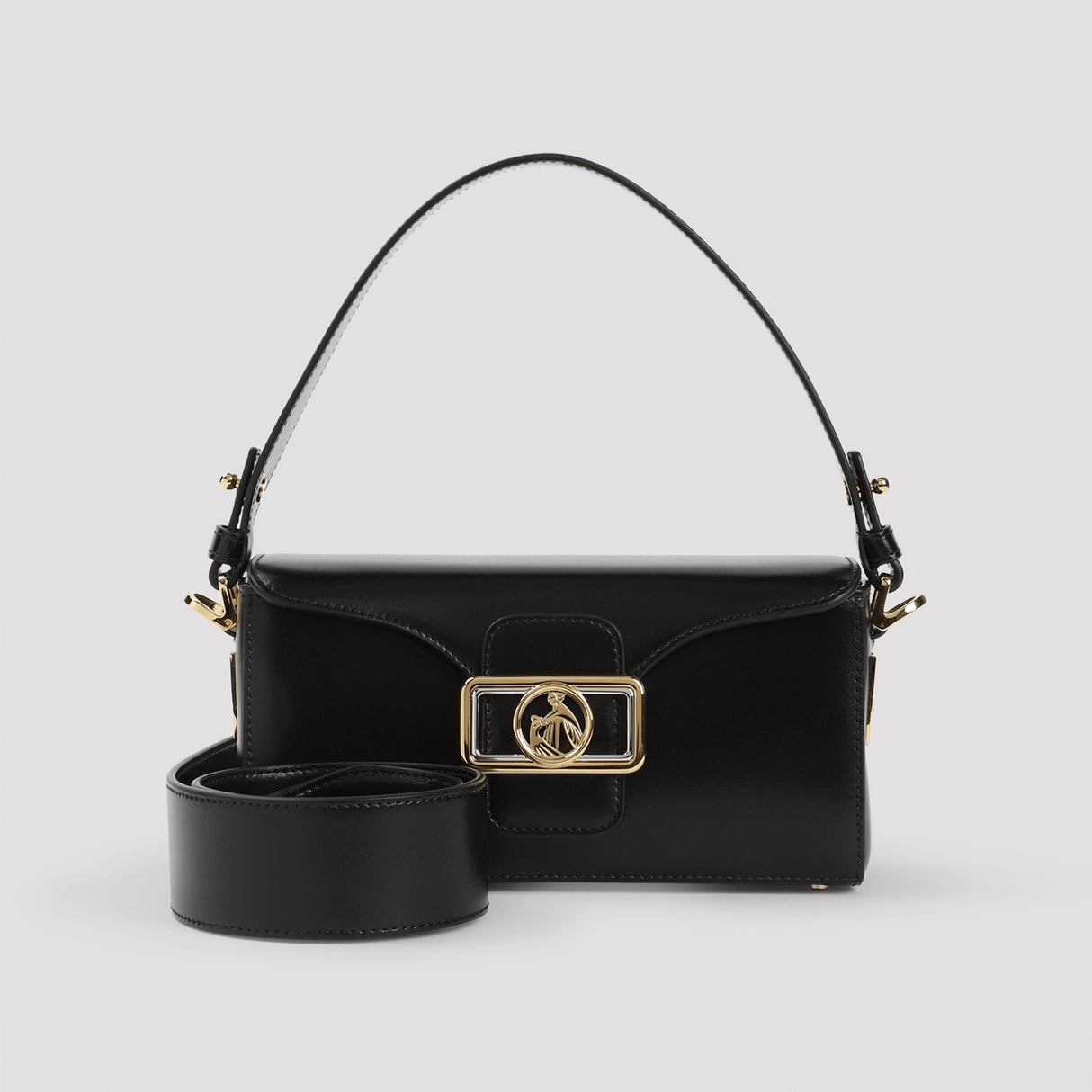 LANVIN Mini Leather Shoulder Handbag