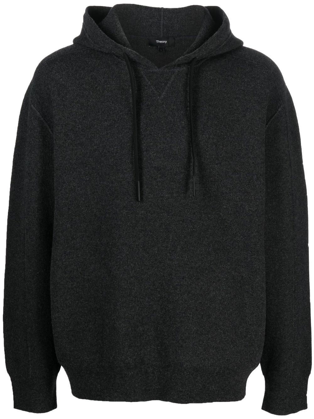 THEORY Pestle Melange Wool Blend Hoodie for Men