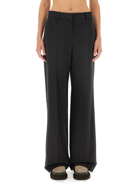 BRUNELLO CUCINELLI Chic Wide Leg Pants for Women