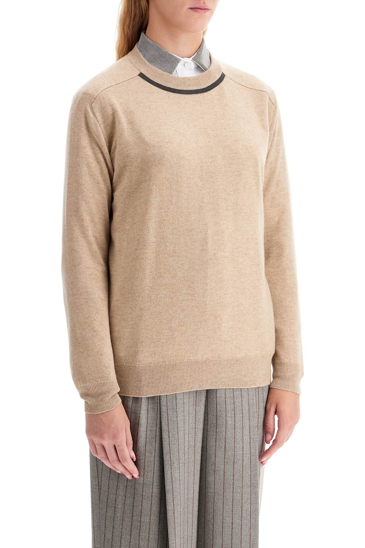 BRUNELLO CUCINELLI Luxurious Cashmere Crewneck Sweater