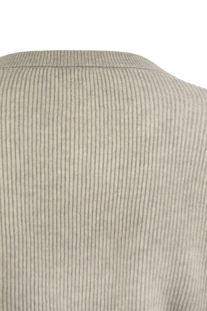 BRUNELLO CUCINELLI Elegant Cashmere Sweater with Sparkling Detail