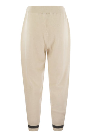 BRUNELLO CUCINELLI Luxury Cashmere Knit Sweatpants