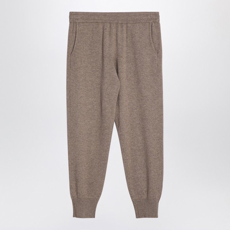 BRUNELLO CUCINELLI Luxurious Cashmere Joggers in Beige