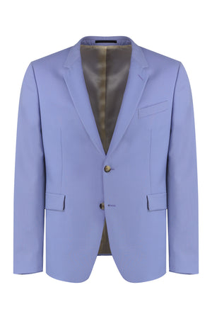 PAUL SMITH Lilac Wool and Mohair Two Piece Suit for Men