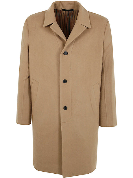 PAUL SMITH Classic Men's 3-Button Overcoat