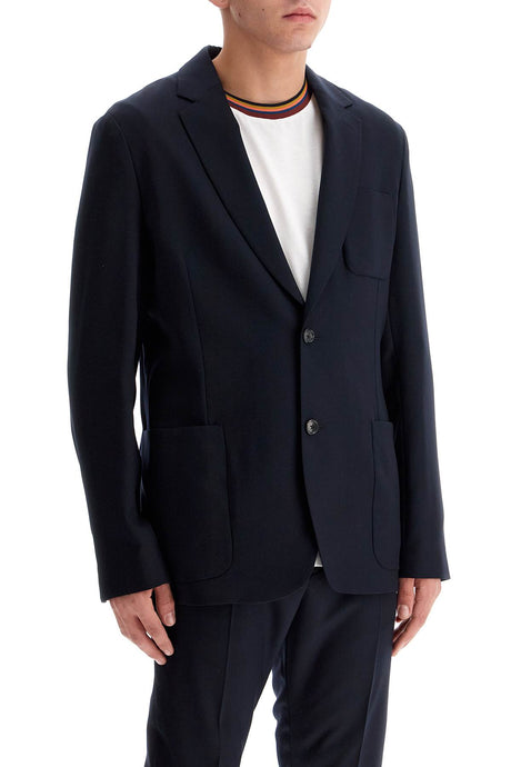 PAUL SMITH Wrinkle-Resistant Slim Fit Unlined Blazer for Men