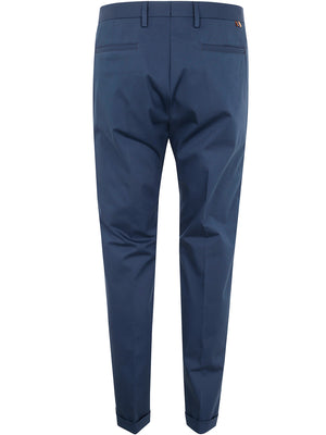 PAUL SMITH Green Organic Cotton Trousers for Men