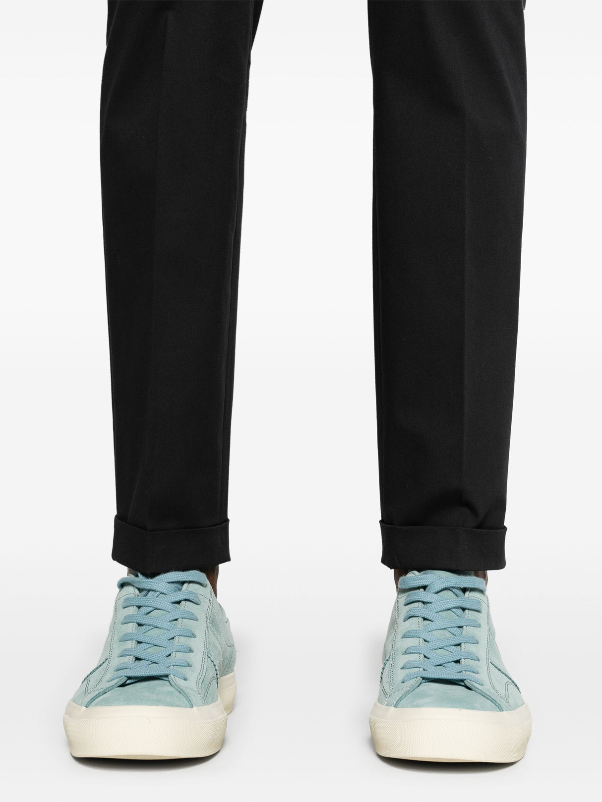 PAUL SMITH Green Organic Cotton Trousers for Men