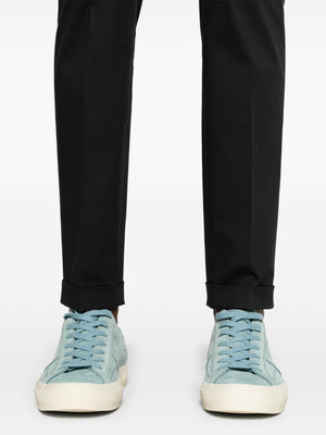 PAUL SMITH Green Organic Cotton Trousers for Men