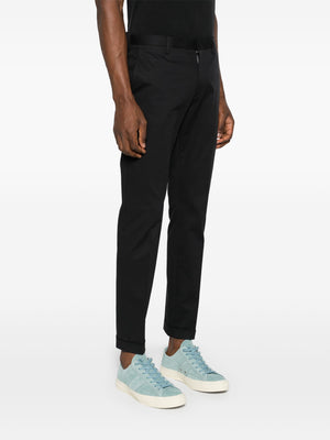 PAUL SMITH Green Organic Cotton Trousers for Men