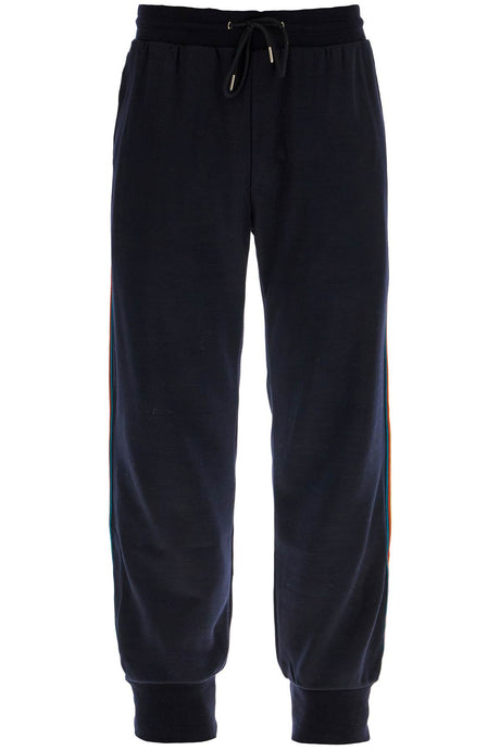 PAUL SMITH Comfortable Tapered Wool Joggers for Men