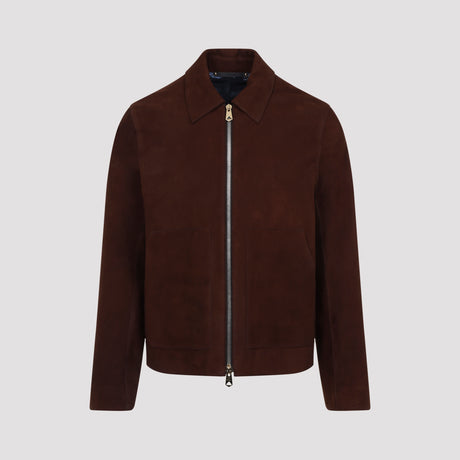 PAUL SMITH Regular Fit Leather Jacket for Men