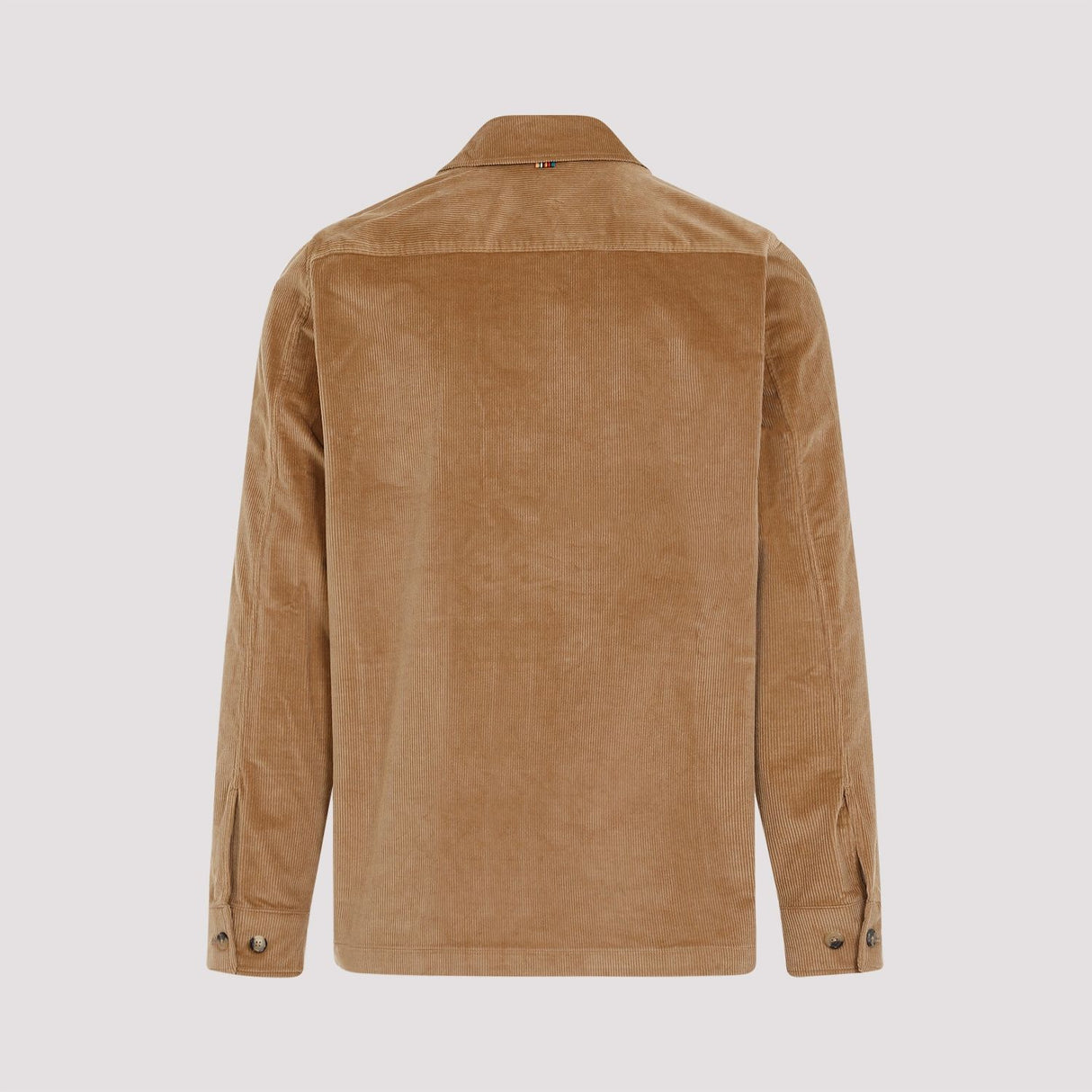 PAUL SMITH Elegant Neutral Tone Shirt Jacket