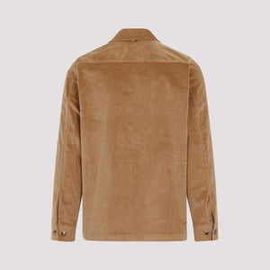 PAUL SMITH Elegant Neutral Tone Shirt Jacket