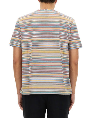 PAUL SMITH Signature Stripe T-Shirt - Size L