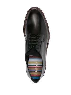 PAUL SMITH Elegant Almond Toe Derby Dress Shoes