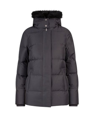 MOOSE KNUCKLES Women's Black Cloud Jacket - Fashionable and Functional