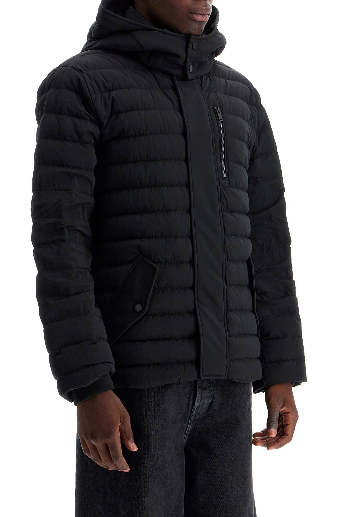 MOOSE KNUCKLES Greystone Active Flex Quilted Down Jacket