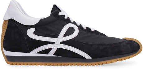 LOEWE Flow Runner Leather Sneaker - Black