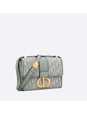 DIOR Women's Grey Multicolor Shoulder & Crossbody Fashion Bag – Medium 30 Montaigne Collection