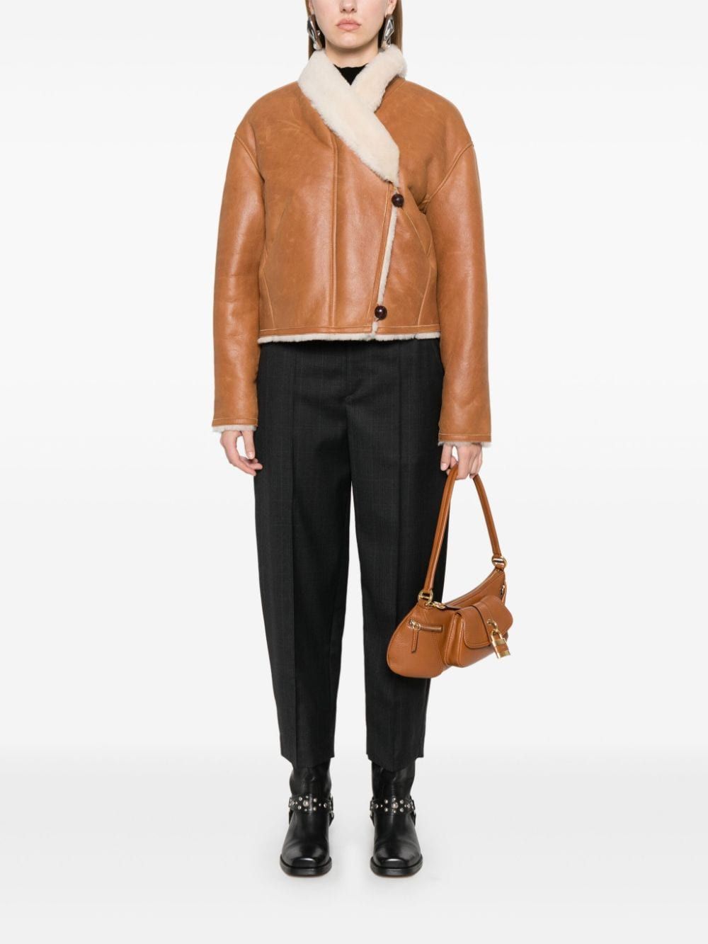 ISABEL MARANT Chic Erianna Leather Jacket for Women