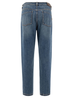 BRUNELLO CUCINELLI Authentic Baggy Mid-Rise Jeans