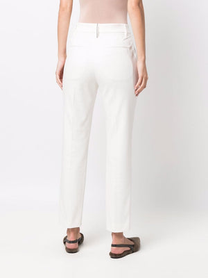 BRUNELLO CUCINELLI Classy and Chic Straight Pants for Women - 24SS Collection