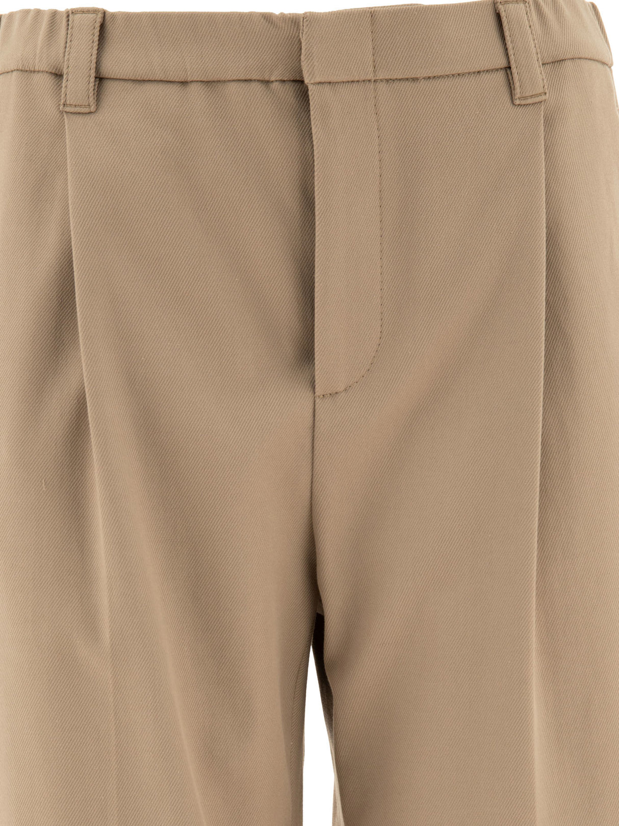 BRUNELLO CUCINELLI Luxurious Beige Slouchy Trousers