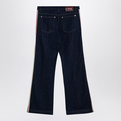 WALES BONNER Loose-Fitting Dark Denim Jeans for Men