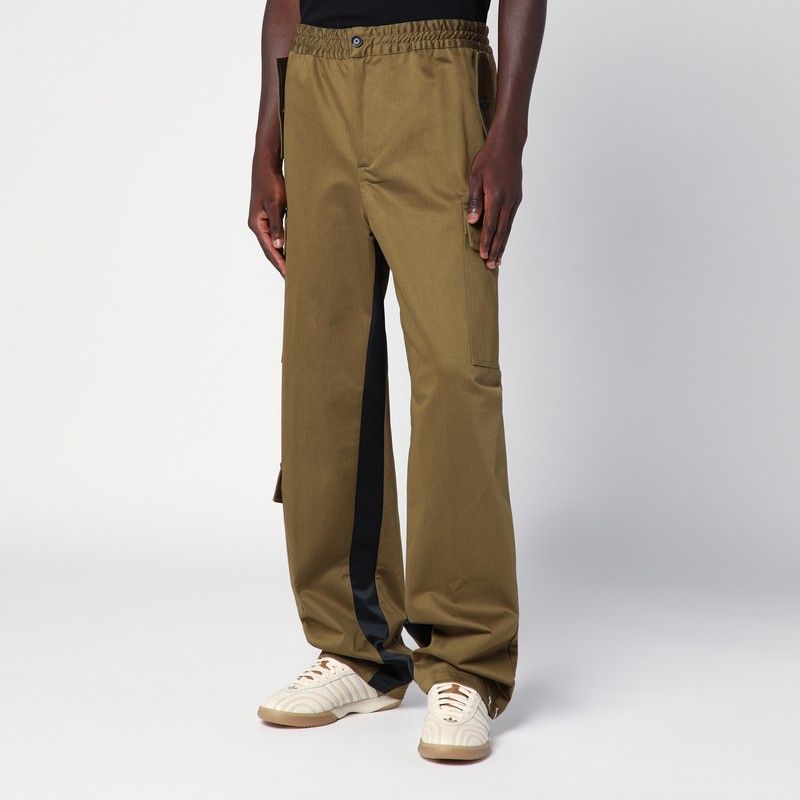 WALES BONNER Wide Fit Cotton Trousers