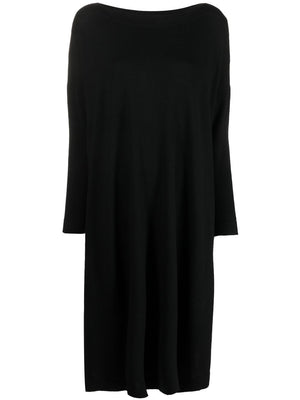 DANIELA GREGIS Classic Black Mid Skirt for Women - 23FW Collection