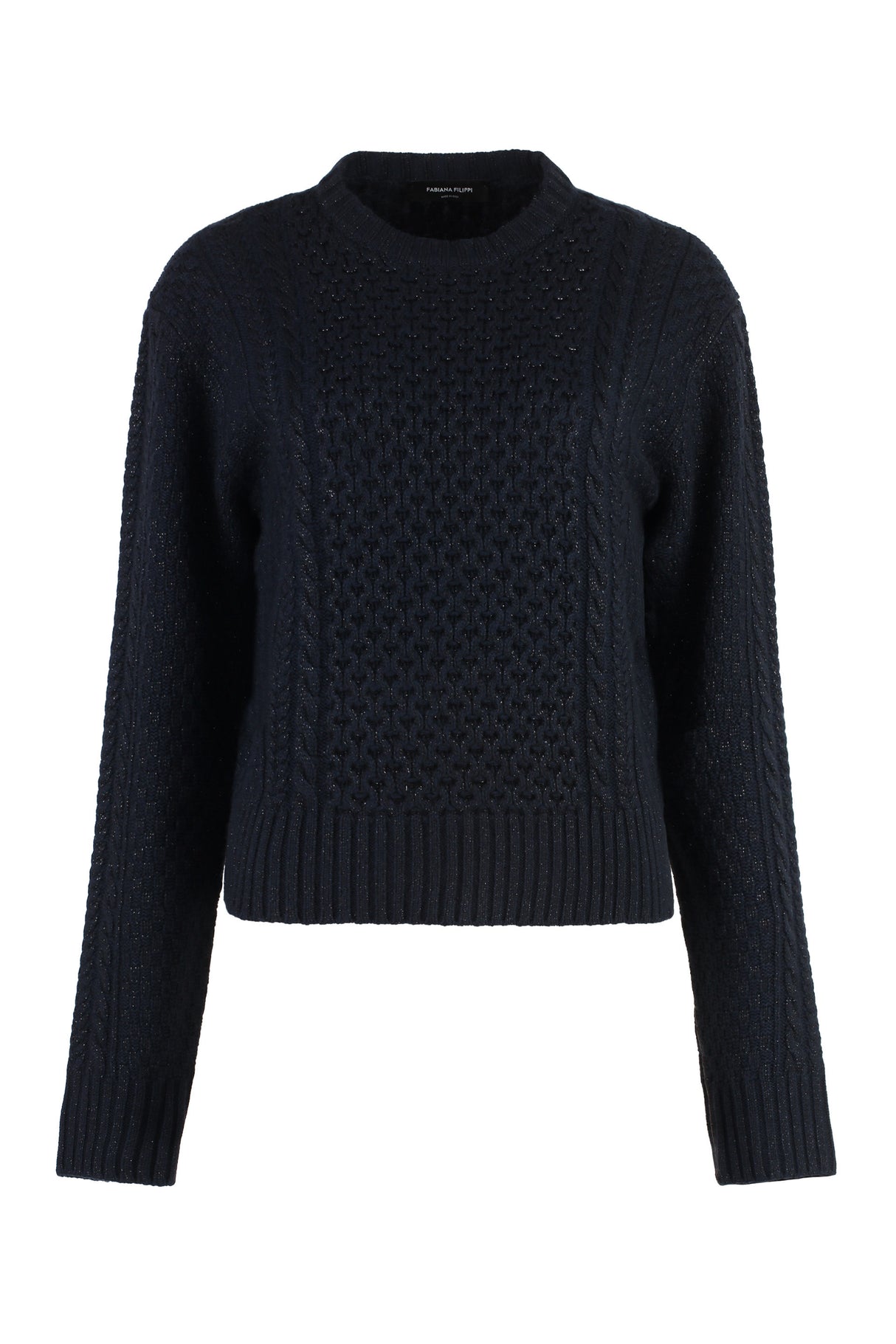 FABIANA FILIPPI Elegant Cable Knit Sweater for Women