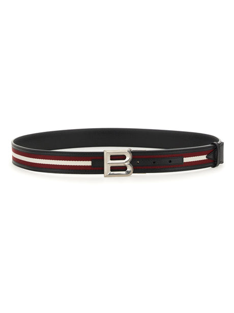 BALLY Bold Leather Belt for Men