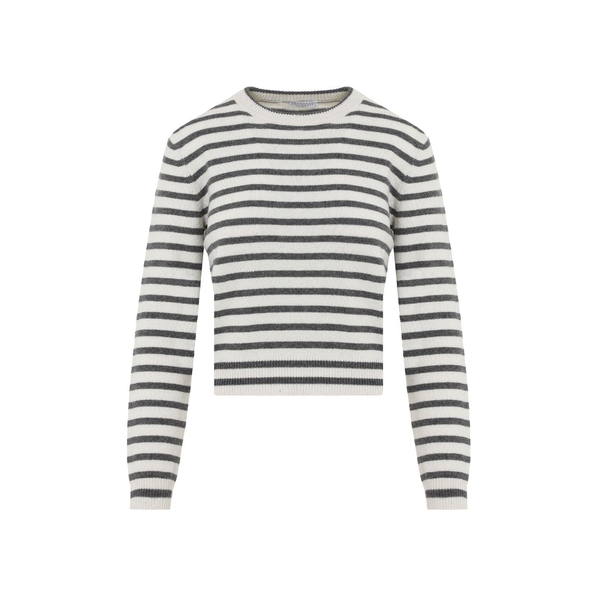 BRUNELLO CUCINELLI Elegant Stripe Paillettes Sweater for Women